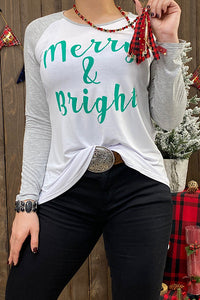 HX6312 Merry & bright long sleeve t-shirt
